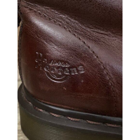 Dr Martens Triumph 1914 Brown Leather Floral Fold-Over Boots 14 Eyelet Women’s 7 - Picture 15 of 16